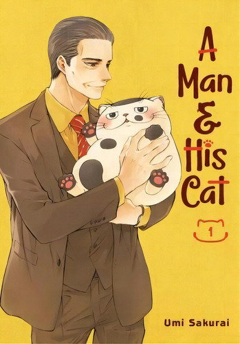 A Man And His Cat 1, De Umi Sakurai. Editorial Square Enix, Tapa Blanda En Inglés