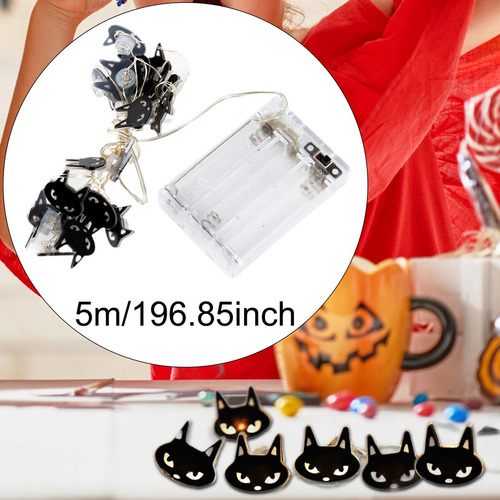 Luces Led De Halloween, Luz De Noche De 5m 50 Luces