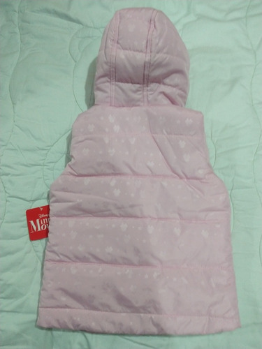 Chaleco Disney Minnie Mouse Con Capucha