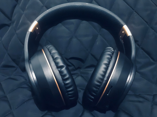 Auriculares Audifonos Alta Bluetooth Wireless V5. El-b1 Nw Color Negro