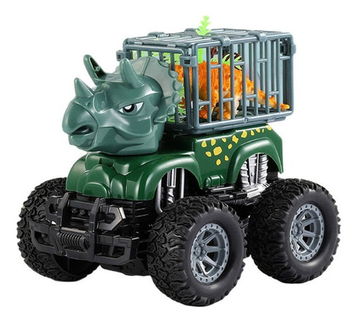 Dinosaur Transport Car Truck Model Playset For