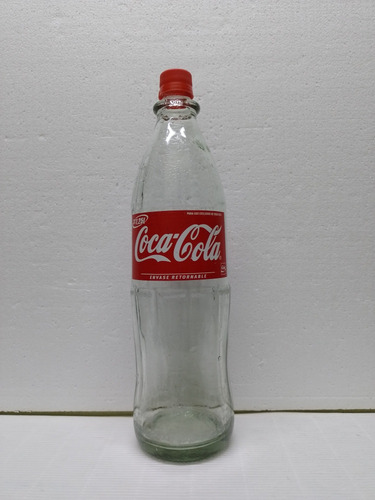 Botella De Coca Cola De Vidrio Retornable De 1,25l. Año 1995
