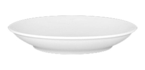 Set De 6 Plato Hondo Porcelana Blanco 23cm Orion Rak