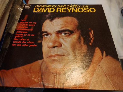 David Reynoso Románticas Inolvidables Vinyl,lp,acetato 