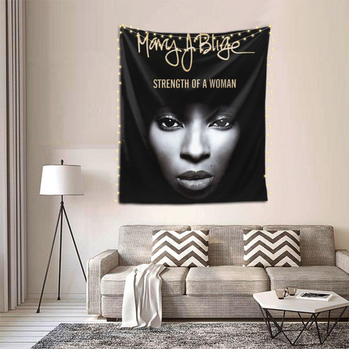 Nalvaazhvu Mary Music J Rapero Blige Cantante Tapiz Arte 50
