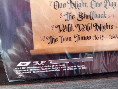 Imagen 4 de 4 de Running Wild - Blood On Blood - Cd 2021 - Importado Alemania