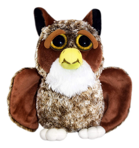 Peluche Feisty Pets, El Cobarde Daniel, Búho Cornudo