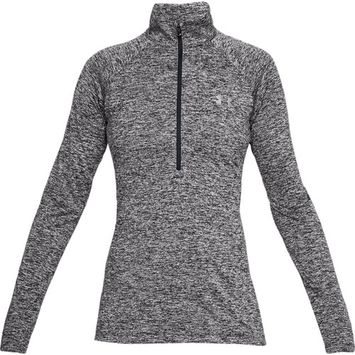 Buzo Under Armour Tech 1/2 Zip Twist Mujer-negro