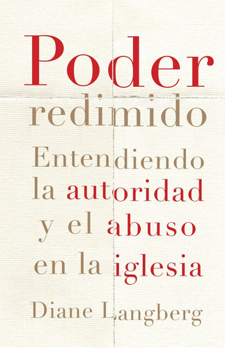 Poder Redimido, De Diane Langberg. Editorial B&h Español, Tapa Blanda En Español