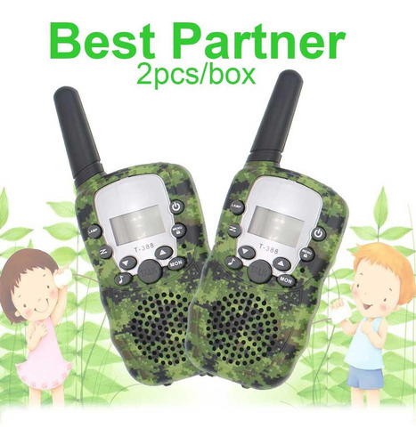 Niños Walkie Talkie Dos Formas Radio Juguete For Niños 3
