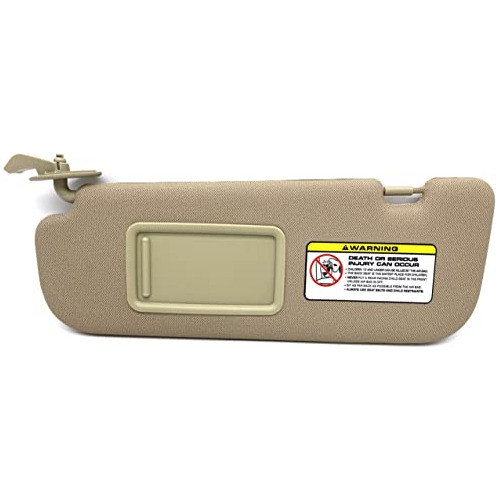 Visera Izquierda Beige Compatible   Elantra 2011 2012 2...