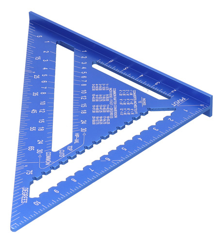 Regla Transportadora Triangular, Ángulo Cuadrado, 12 Pulgada