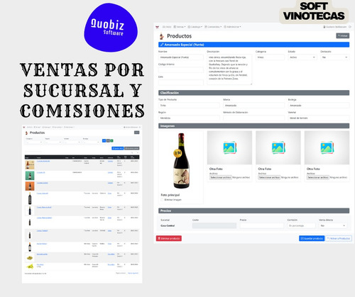 Software Para Vinotecas - Demo
