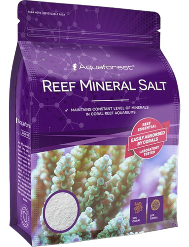 Reef Mineral Salt 800 Gr Aquaforest Aditivo P Método Balling
