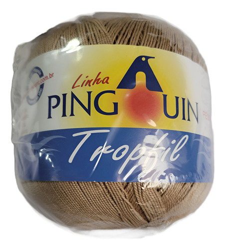 Un Kilo Hilo Algodón 100% Pingouin Tropfil En Oviilos 100 Gr Beige
