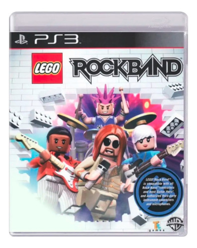 Jogo Para Console - Lego Rockband - Ps3 - Original (Recondicionado)