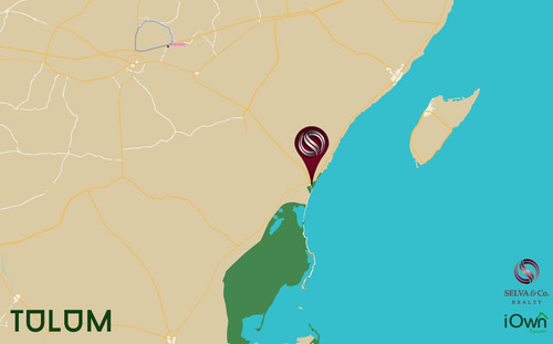 Imagen 2 de 5 de Lote Comercial En Nueva Fase De Tulum A Unos Minutos De La P