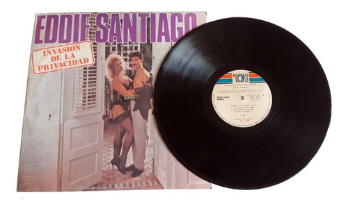 Dante42 Disco 33 Vinilo Eddie Santiago Invasion  Privacidad