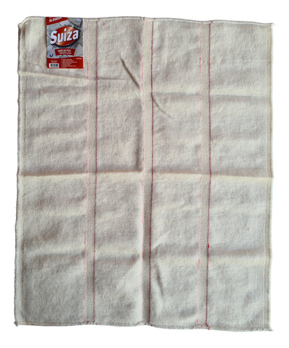 Trapo De Piso Blanco Consorcio Suiza X 3 Un. De 60x70 Cm.