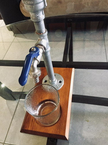 Dispensador De Licor Estilo Industrial/rustico