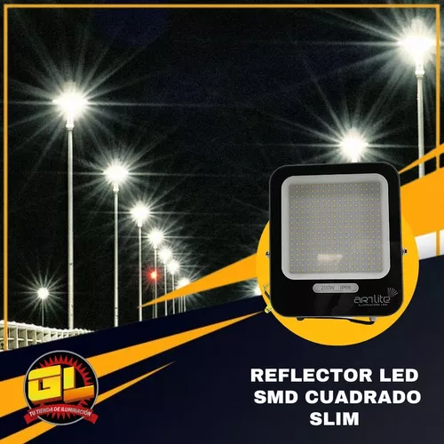 Reflector Lámpara Led 200w Uso Exterior Ip66 Luz Blanca
