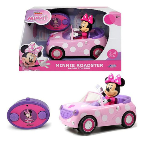Vehículo Muñeca Minnie Coche Radio Control Minnie Mouse