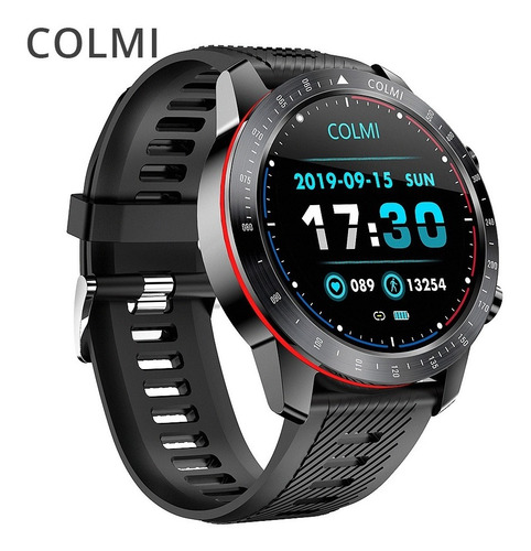 Imagen 4 de 5 de Smartwatch Colmi Sky 6 Black Touch Controlador Fitness