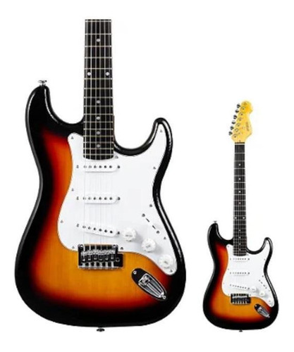Imagem 2 de 6 de Guitarra Phx Telecaster Vintage Sunburst Basswood Tl-2 Sb
