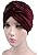 Belleza Yfjh Pleated Stretch Ruffle Velvet Chemo Turbant Hat