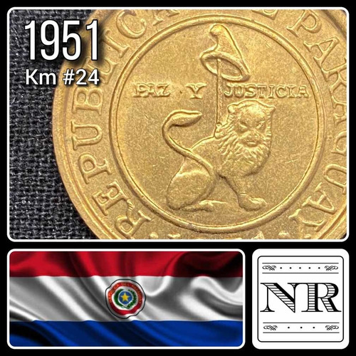 Paraguay - 50 Centimos - Año 1951 - Km #24 - Unc