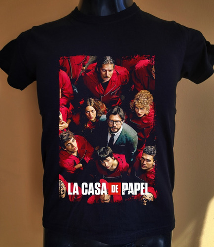 Polera Estampado La Casa De Papel