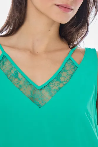 Blusa Lisa Verde Musgo Io 14020224086107