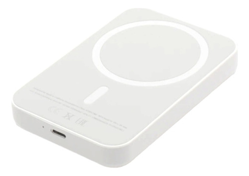 Cargador Magsafe Battery Pack Para iPhone 5000 Mah Blanco
