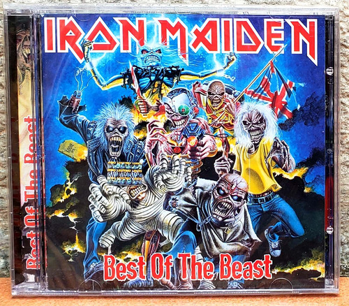 Iron Maiden (best Of..) Wasp, Judas Priest, Motley Crüe.