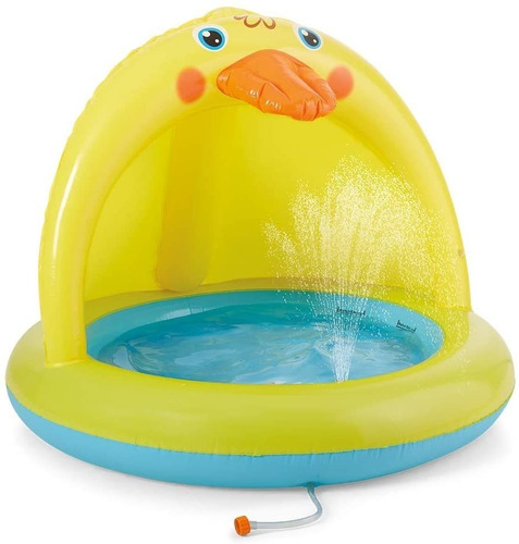 Piscina Para Bebes Con Sombra, Juego De Piscina Sprinkle An