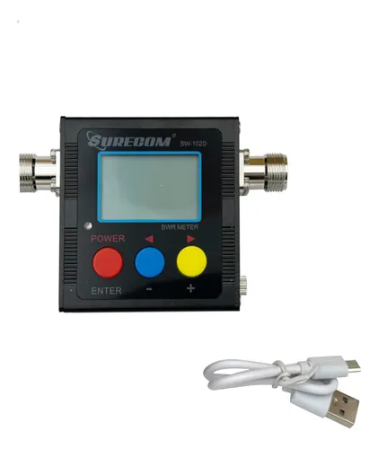 Medidor De Potencia Y V.s.w.r. Mcbazel Surecom Sw-102d-s Par