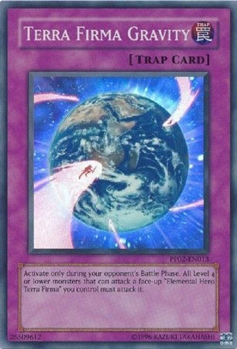 Atracción De Terra Firma Super Raro Yugioh