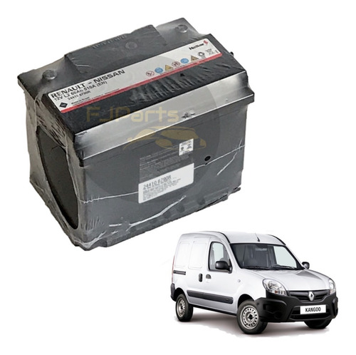 Bateria 60 Amp Original Renault Kangoo 1.5 Dci K9k