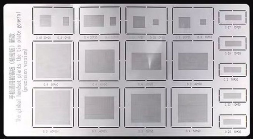 Stencil Vip22 Circuitos Bga Reballing