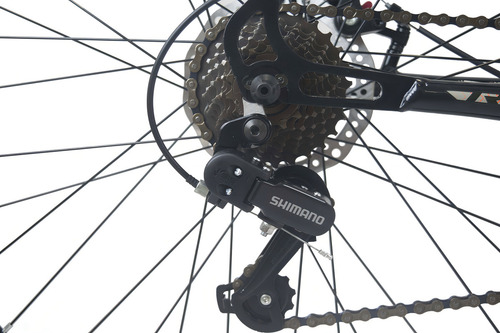 Bicicleta Aro 29 Rino Fitz Roy - 24v - Cambios Shimnao Cor Preto/laranja Tamanho Do Quadro 19