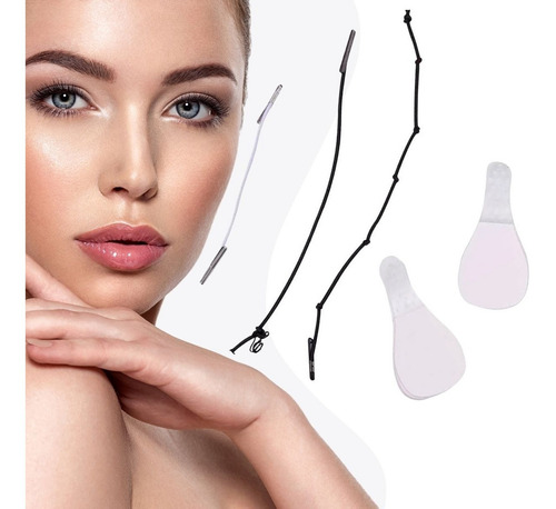 Parche De Estiramiento Facial En Forma De V Transpirable