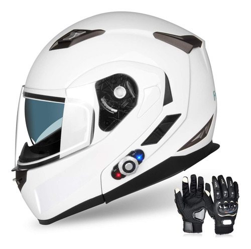 Freedconn Bm2-s - Casco De Motocicleta Con Bluetooth Y Funci