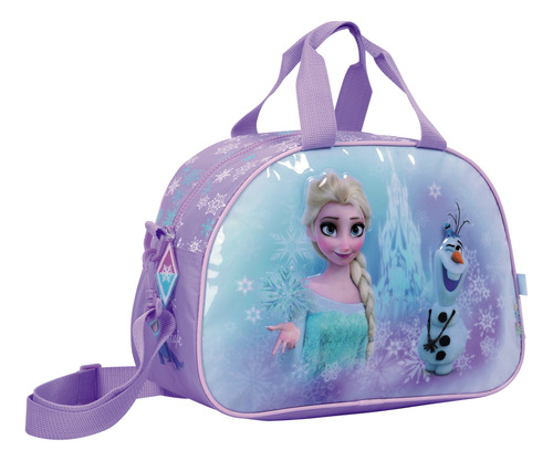 Bolso  1 Compartimento Infantil Frozen Disney Wabro