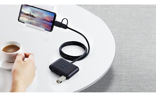 Ugreen Hub Usb 3.0 Con Otg C,smartphone,mackbook,surface Pro
