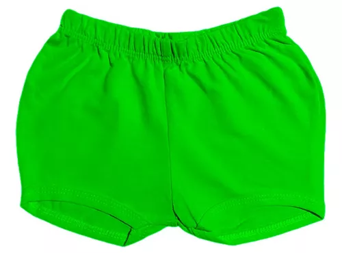 Short Infantil Feminino Cotton Liso Mescla - MalweeBermuda Short Infantil  FemininoRoupas Infantis: Blusas, Camisetas e mais