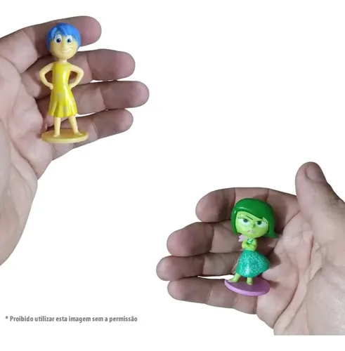 Livro Divertida Mente 2 - Novas Emoções Com 10 Miniaturas E