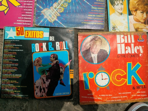 Rock And Rollo Discos Lp Acetato Vinilo Envío Gratis Rockola (Usado)