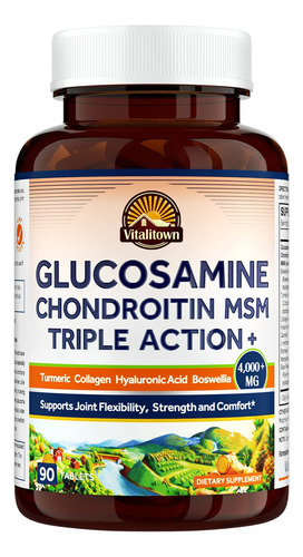 Vitalitown Glucosamina Condroitina Msm, Formula Para Articul