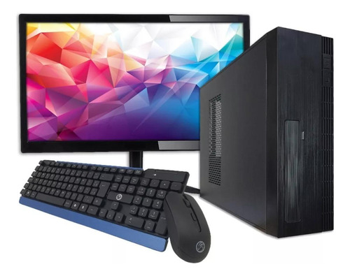 Computador Pc Slim Intel I5 8gb Ram Ssd 240gb Wifi Tela 19