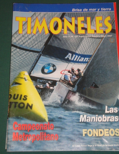 Revista Timoneles  Año 11 Nro 127  Fondeos Maniobras